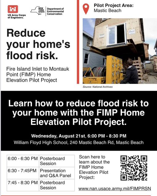 Reduce Your Homes Flood Risk – Mastic Beach